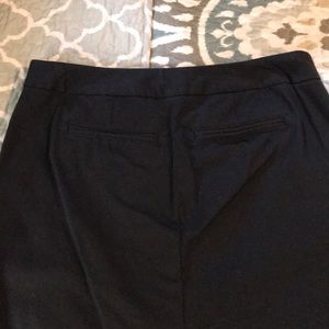 Black pencil skirt